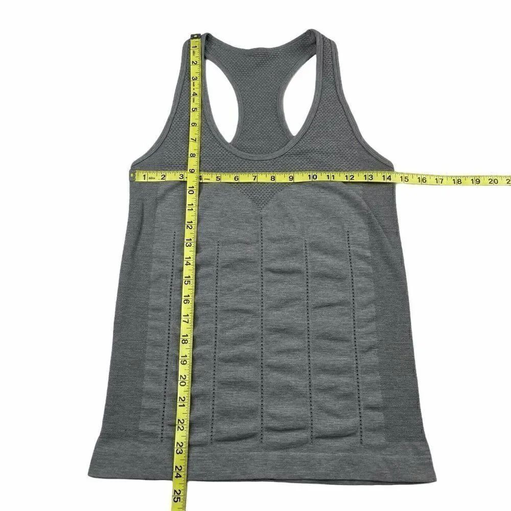 Fabletics Delta Seamless Tank II Gray Size Medium - Picture 6 of 6